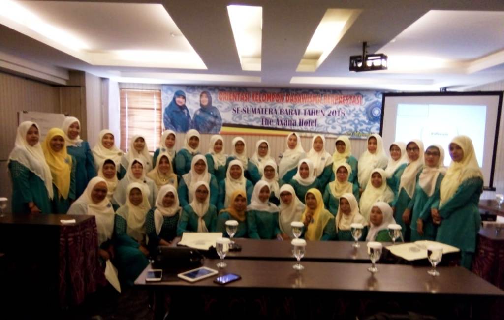 Orientasi Kelompok Dasawisma Berprestasi Se Sumbar 2018 - (Ada 4 foto)
