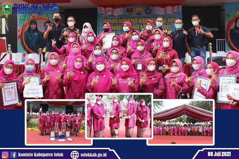 Juara Umum! TP-PKK Kabupaten bungo Sabet Tiga Kategori Peringkat Terbaik I Lomba Kader PKK Berpresta - (Ada 0 foto)