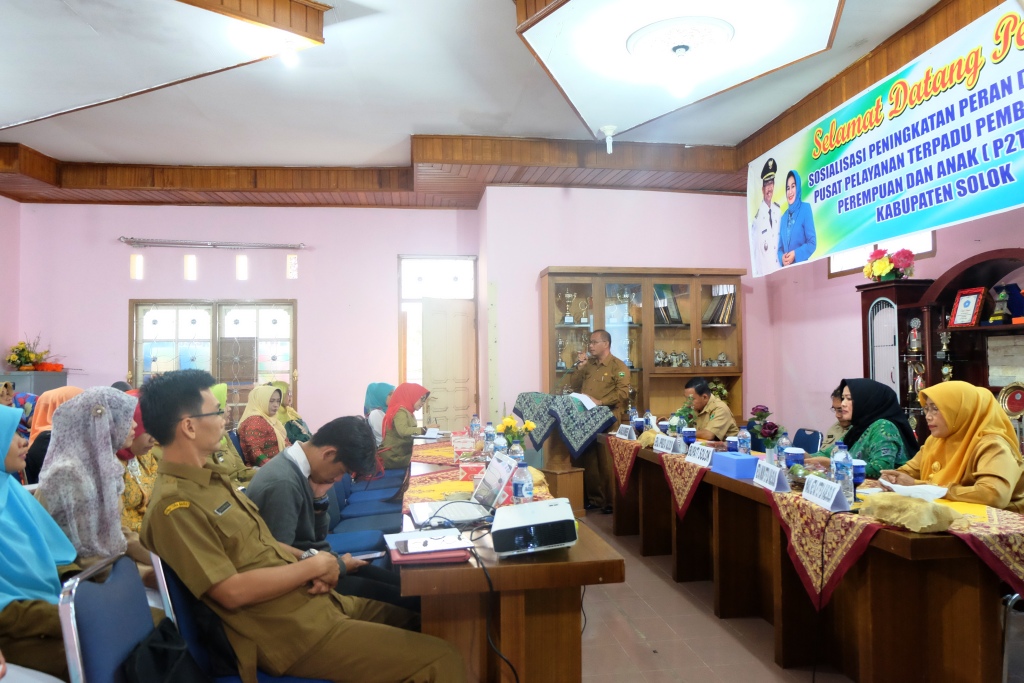 Sosialisai Peningkatan Peran dan Fungsi Pusat Pelayanan Terpadu Pemberdayaan Perempuan dan Anak P2TP